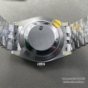 DateJust 41 126334 904L SS VSF 1:1 Best Edition Green Ombre Dial on Jubilee Bracelet DD3235 (Free Sprung) - Image 8