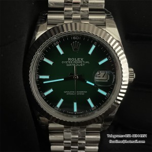 DateJust 41 126334 904L SS VSF 1:1 Best Edition Green Ombre Dial on Jubilee Bracelet DD3235 (Free Sprung) - Image 9
