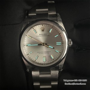 Oyster Perpetual 36mm 126000 904L VSF 1:1 Best Edition Silver Dial on SS Bracelet VS3230 - Image 9