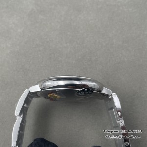Ballon Bleu 40mm SS AF 1:1 Best Edition White Textured Dial On SS Bracelet Super Clone A2824 - Image 2