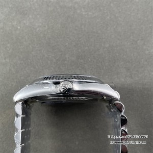 DateJust 36 SS 126234 ARF 1:1 Best Edition 904L Steel Gray Dial Green Roman on Jubilee Bracelet DD3235 V2 - Image 3