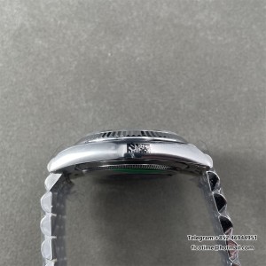 DateJust 36 SS 126234 ARF 1:1 Best Edition 904L Steel Gray Dial Green Roman on Jubilee Bracelet DD3235 V2 - Image 4