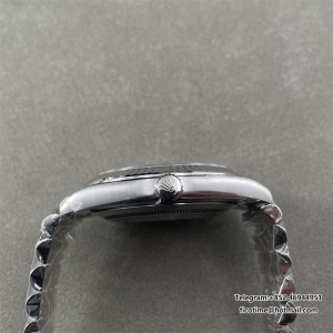 DateJust 41 126334 904L SS ARF 1:1 Best Edition Gray Dial Green Roman on Jubilee Bracelet DD3235 - Image 3