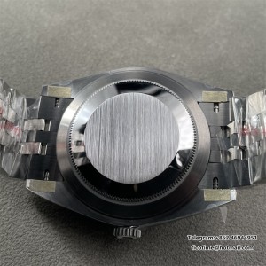 DateJust 41 126334 904L SS ARF 1:1 Best Edition Gray Dial Green Roman on Jubilee Bracelet DD3235 - Image 8