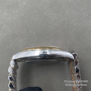 DateJust 41 126333 904L Gain Weight V2 ARF 1:1 Best Edition Gold Dial Stick Marker On Jubilee Bracelet DD3235 - Image 4