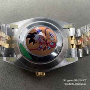 DateJust 41 126333 904L Gain Weight V2 ARF 1:1 Best Edition Gold Dial Stick Marker On Jubilee Bracelet DD3235 - Image 8