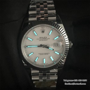 DateJust 41 126334 904L SS ARF 1:1 Best Edition White Dial on Jubilee Bracelet dd3235 - Image 9