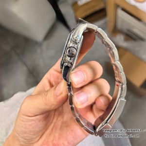 Daytona 126500LN SS/SS Wht/Stk 904L VSF DD4131 free sprung - Image 3