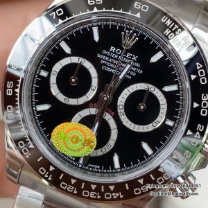 Daytona 126500LN SS/SS Blk/Stk 904L VSF DD4131 free sprung - Image 4