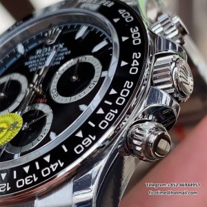 Daytona 126500LN SS/SS Blk/Stk 904L VSF DD4131 free sprung - Image 6