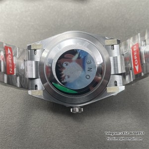 DateJust 41 126334 ARF 1:1 Best Edition Gray Dial Green Roman on Oyster Bracelet DD3235 - Image 8